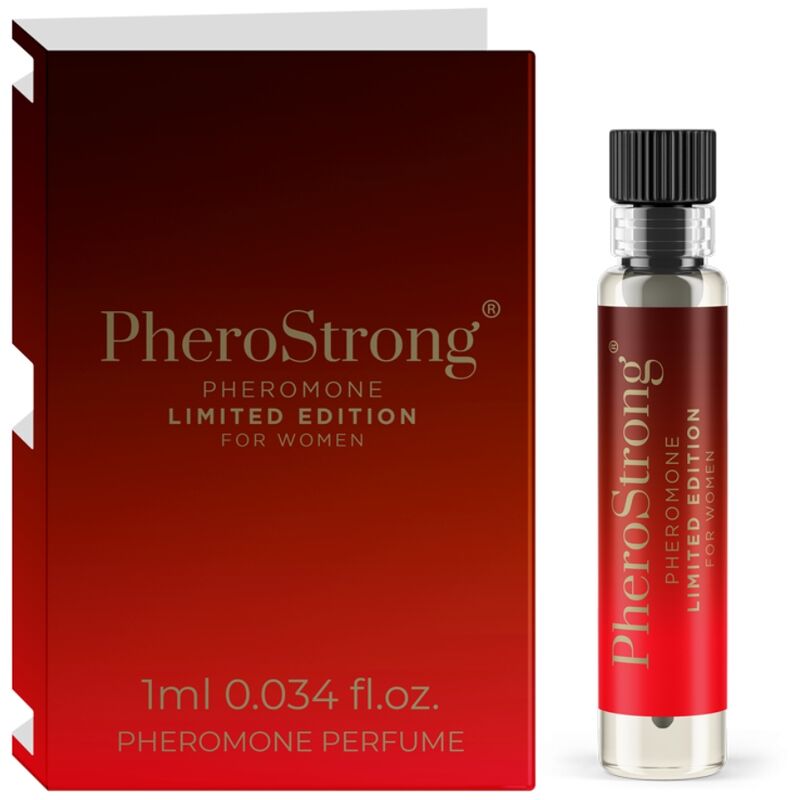 PHEROSTRONG - PROFUMO AI FEROMONI EDIZIONE LIMITATA DA DONNA 1 ML - PHEROSTRONG - Intimo per le occasioni speciali | The Game Lingerie
