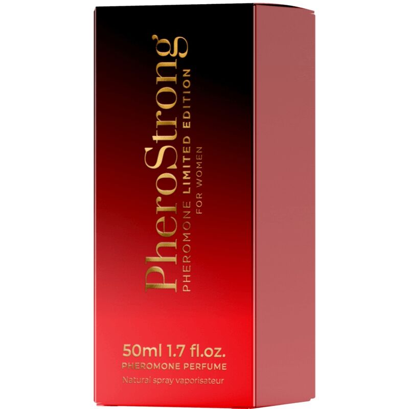 PHEROSTRONG - PROFUMO AI FEROMONI EDIZIONE LIMITATA PER DONNA 50 ML - PHEROSTRONG - Intimo per le occasioni speciali | The Game Lingerie