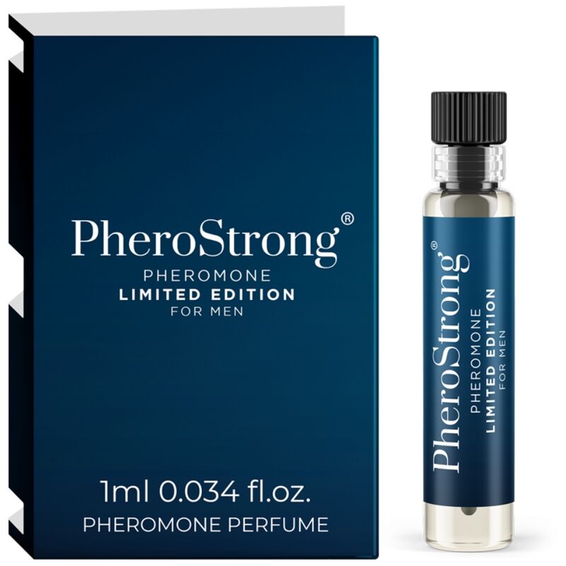 PHEROSTRONG - PROFUMO AI FEROMONI EDIZIONE LIMITATA PER UOMO 1 ML - PHEROSTRONG - Intimo per le occasioni speciali | The Game Lingerie