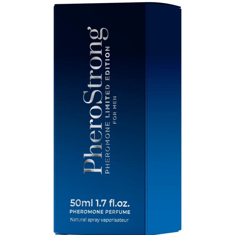 PHEROSTRONG - PROFUMO AI FEROMONI EDIZIONE LIMITATA PER UOMO 50 ML - PHEROSTRONG - Intimo per le occasioni speciali | The Game Lingerie