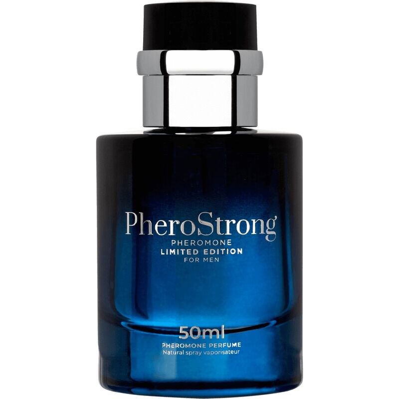 PHEROSTRONG - PROFUMO AI FEROMONI EDIZIONE LIMITATA PER UOMO 50 ML - PHEROSTRONG - Intimo per le occasioni speciali | The Game Lingerie