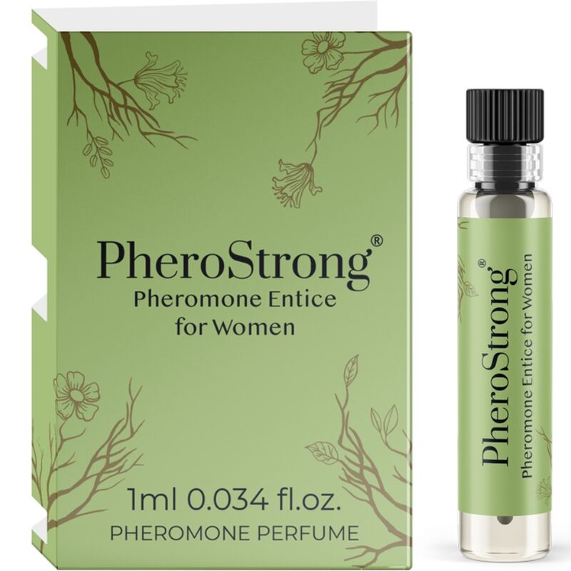 PHEROSTRONG - PROFUMO AI FEROMONI ENTICE DA DONNA 1 ML - PHEROSTRONG - Intimo per le occasioni speciali | The Game Lingerie