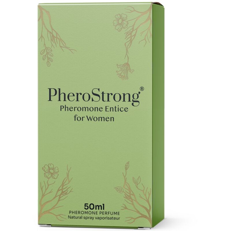 PHEROSTRONG - PROFUMO AI FEROMONI ENTICE DA DONNA 50 ML - PHEROSTRONG - Intimo per le occasioni speciali | The Game Lingerie