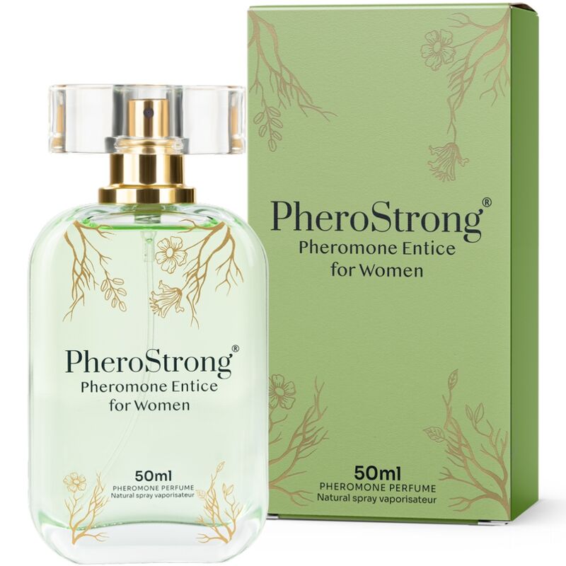PHEROSTRONG - PROFUMO AI FEROMONI ENTICE DA DONNA 50 ML - PHEROSTRONG - Intimo per le occasioni speciali | The Game Lingerie