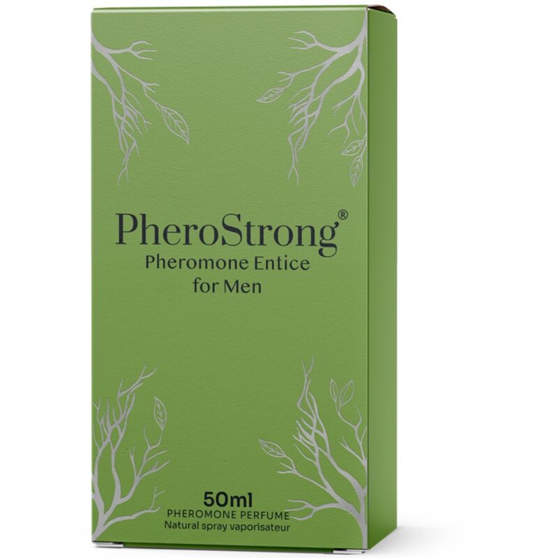 PHEROSTRONG - PROFUMO AI FEROMONI ENTICE PER UOMO 50 ML - PHEROSTRONG - Intimo per le occasioni speciali | The Game Lingerie