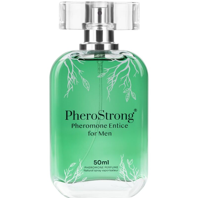 PHEROSTRONG - PROFUMO AI FEROMONI ENTICE PER UOMO 50 ML - PHEROSTRONG - Intimo per le occasioni speciali | The Game Lingerie
