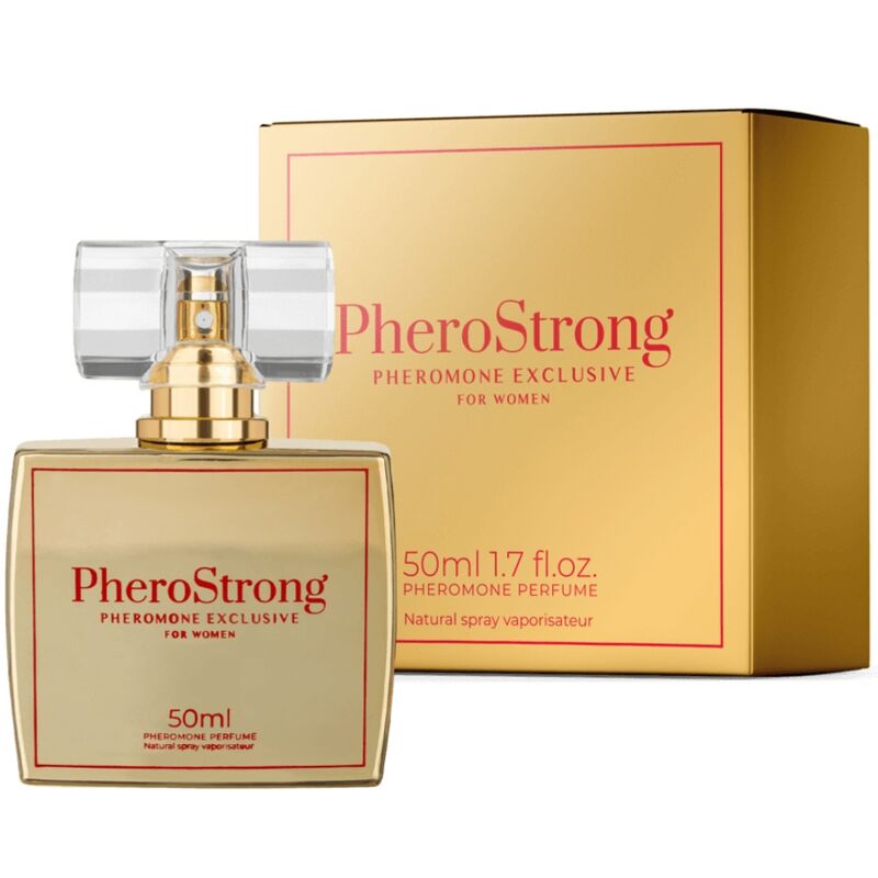 PHEROSTRONG - PROFUMO AI FEROMONI ESCLUSIVO PER DONNA 50 ML - PHEROSTRONG - Intimo per le occasioni speciali | The Game Lingerie