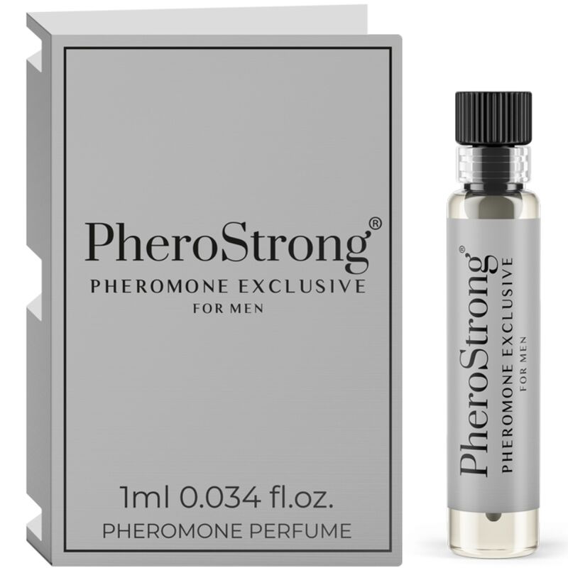 PHEROSTRONG - PROFUMO AI FEROMONI ESCLUSIVO PER UOMO 1 ML - PHEROSTRONG - Intimo per le occasioni speciali | The Game Lingerie