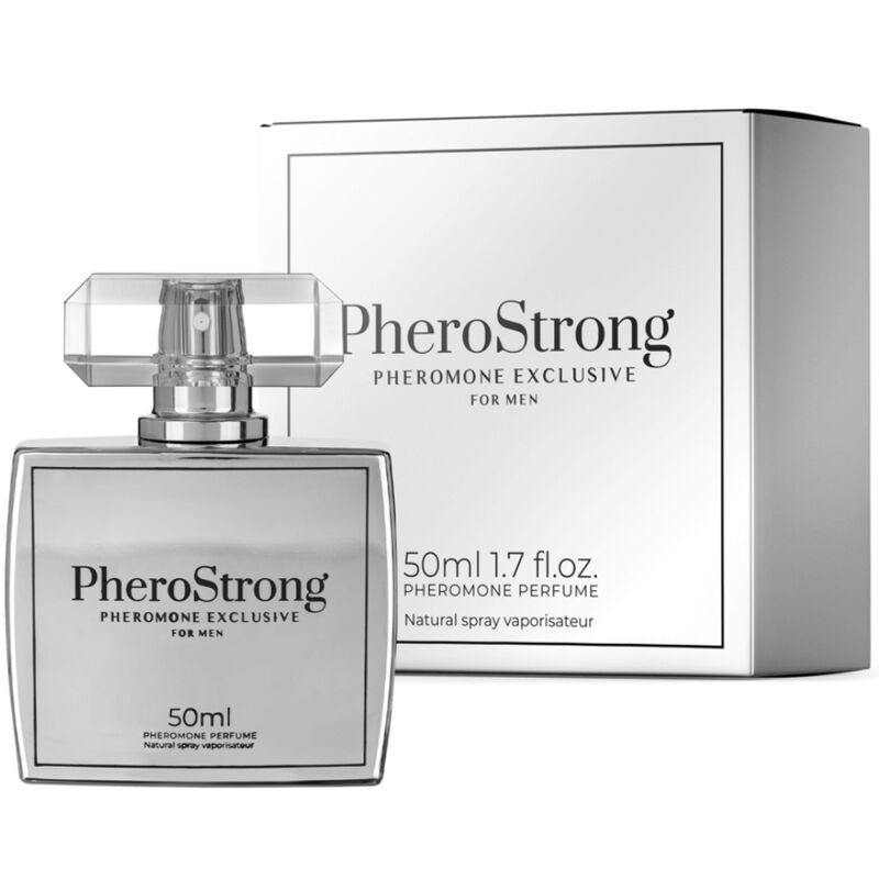 PHEROSTRONG - PROFUMO AI FEROMONI ESCLUSIVO PER UOMO 50 ML - PHEROSTRONG - Intimo per le occasioni speciali | The Game Lingerie