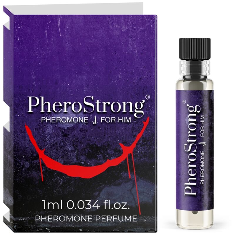 PHEROSTRONG - PROFUMO AI FEROMONI J PER LUI 1 ML - PHEROSTRONG - Intimo per le occasioni speciali | The Game Lingerie