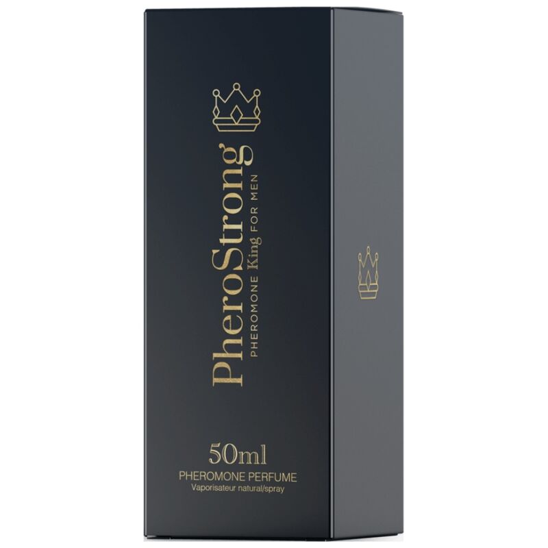 PHEROSTRONG - PROFUMO AI FEROMONI KING PER UOMO 50 ML - PHEROSTRONG - Intimo per le occasioni speciali | The Game Lingerie