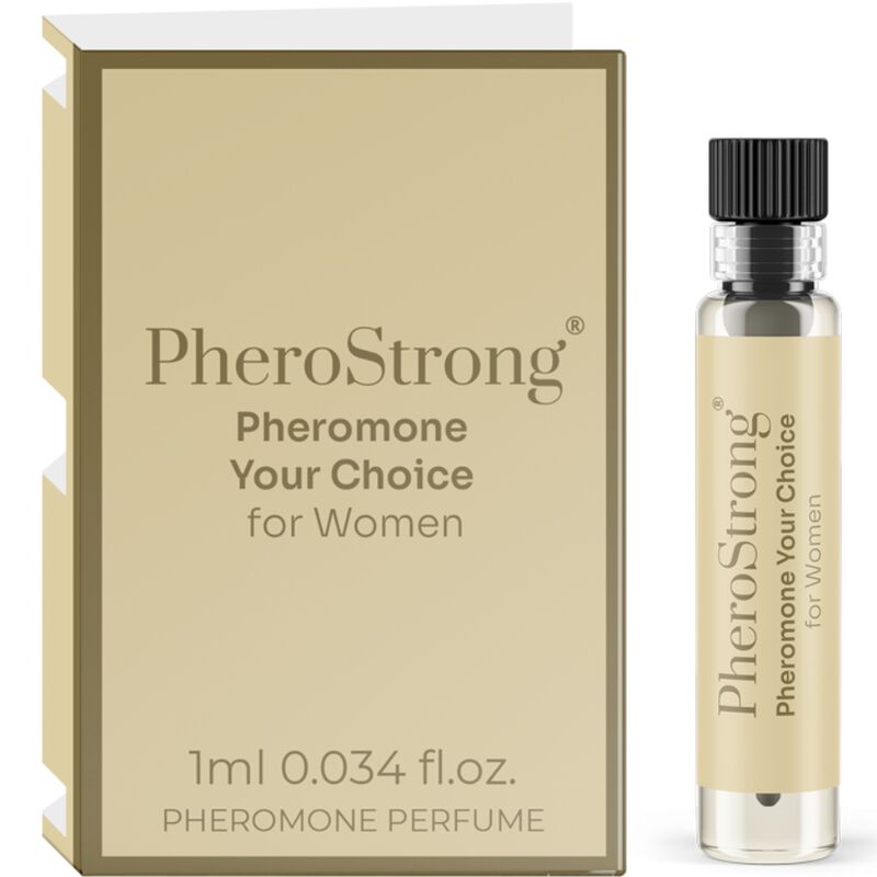 PHEROSTRONG - PROFUMO AI FEROMONI LA TUA SCELTA PER DONNA 1 ML - PHEROSTRONG - Intimo per le occasioni speciali | The Game Lingerie