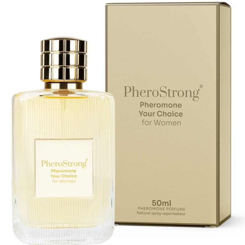 PHEROSTRONG - PROFUMO AI FEROMONI LA TUA SCELTA PER DONNA 50 ML - PHEROSTRONG - Intimo per le occasioni speciali | The Game Lingerie