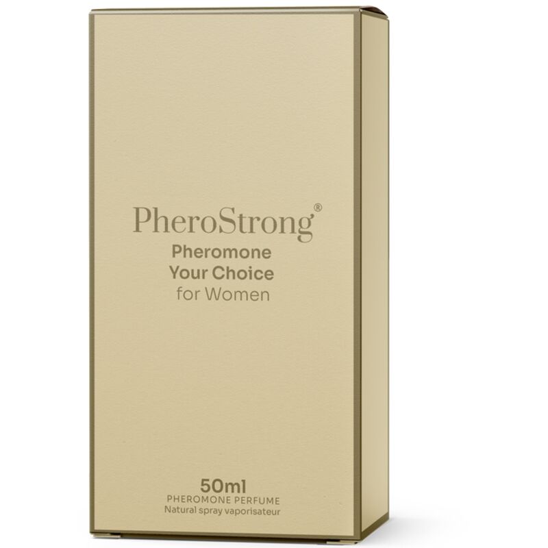 PHEROSTRONG - PROFUMO AI FEROMONI LA TUA SCELTA PER DONNA 50 ML - PHEROSTRONG - Intimo per le occasioni speciali | The Game Lingerie