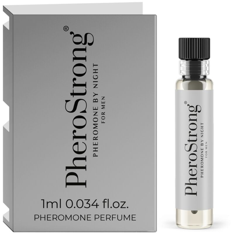 PHEROSTRONG - PROFUMO AI FEROMONI NOTTE PER UOMO 1 ML - PHEROSTRONG - Intimo per le occasioni speciali | The Game Lingerie