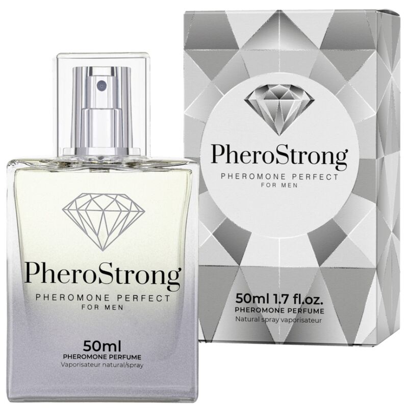 PHEROSTRONG - PROFUMO AI FEROMONI PERFETTO PER UOMINI 50 ML - PHEROSTRONG - Intimo per le occasioni speciali | The Game Lingerie
