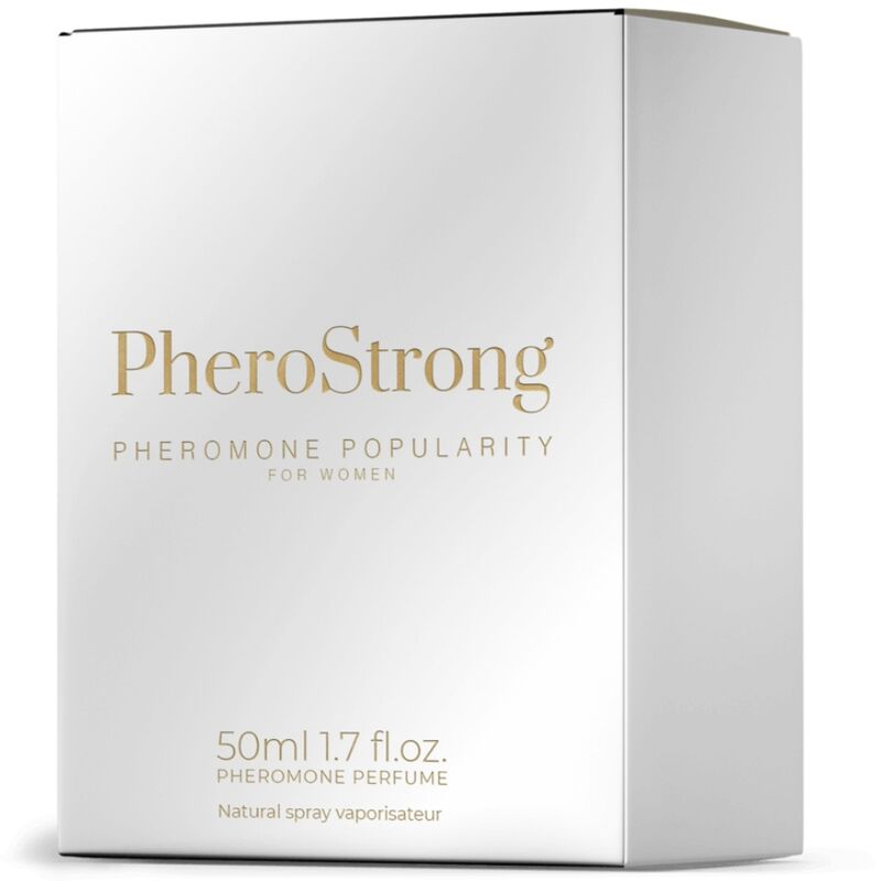 PHEROSTRONG - PROFUMO AI FEROMONI POPOLARE PER DONNA 50 ML - PHEROSTRONG - Intimo per le occasioni speciali | The Game Lingerie