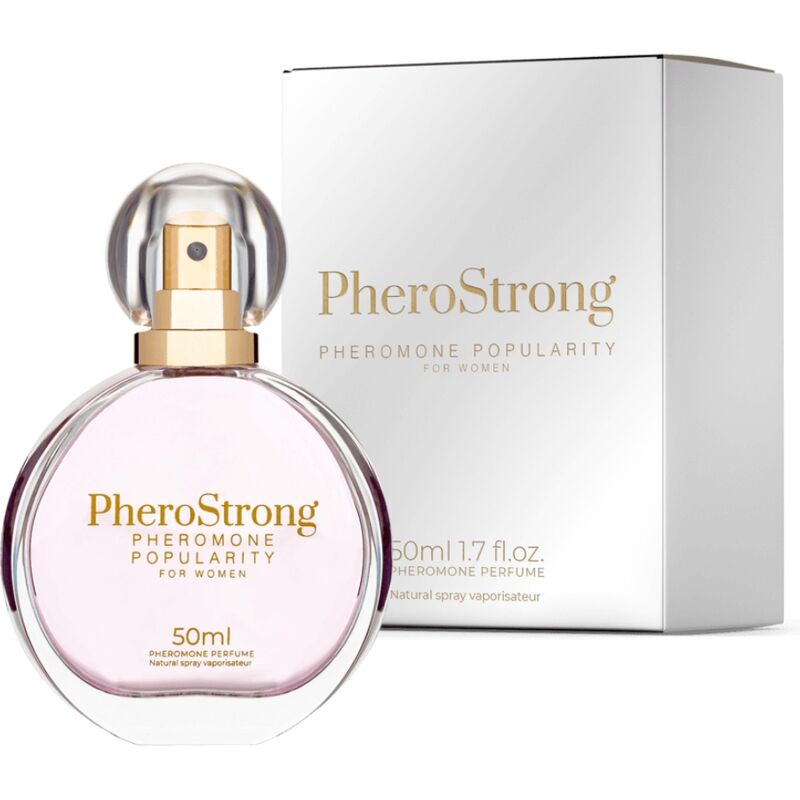 PHEROSTRONG - PROFUMO AI FEROMONI POPOLARE PER DONNA 50 ML - PHEROSTRONG - Intimo per le occasioni speciali | The Game Lingerie