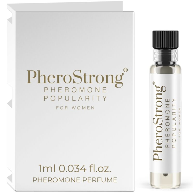 PHEROSTRONG - PROFUMO AI FEROMONI POPOLARE PER DONNE 1 ML - PHEROSTRONG - Intimo per le occasioni speciali | The Game Lingerie