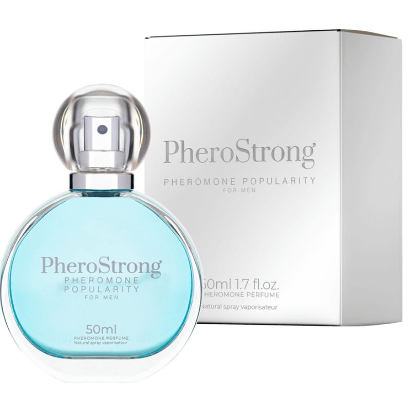PHEROSTRONG - PROFUMO AI FEROMONI POPOLARE PER UOMINI 50 ML - PHEROSTRONG - Intimo per le occasioni speciali | The Game Lingerie
