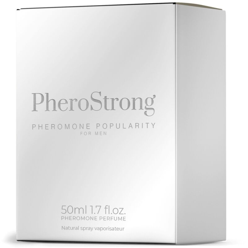 PHEROSTRONG - PROFUMO AI FEROMONI POPOLARE PER UOMINI 50 ML - PHEROSTRONG - Intimo per le occasioni speciali | The Game Lingerie