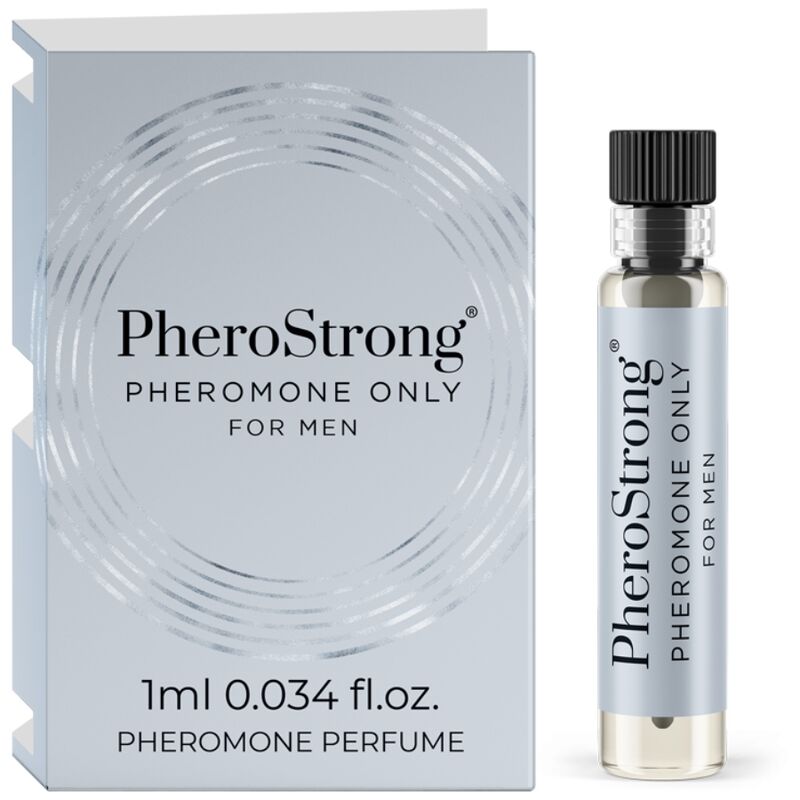 PHEROSTRONG - PROFUMO AI FEROMONI SOLO PER UOMINI 1 ML - PHEROSTRONG - Intimo per le occasioni speciali | The Game Lingerie