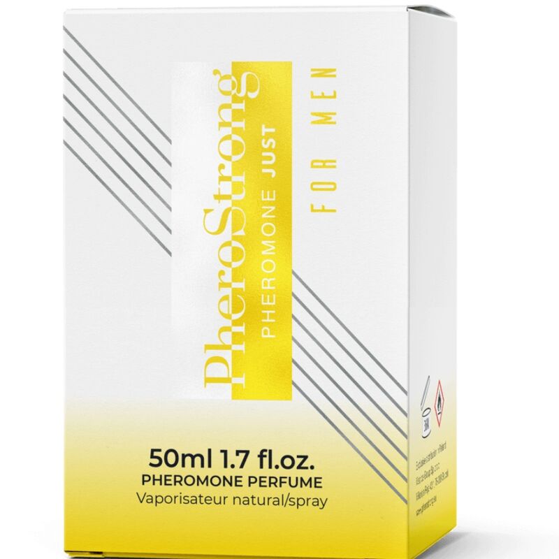 PHEROSTRONG - PROFUMO AI FEROMONI SOLO PER UOMINI 50 ML - PHEROSTRONG - Intimo per le occasioni speciali | The Game Lingerie