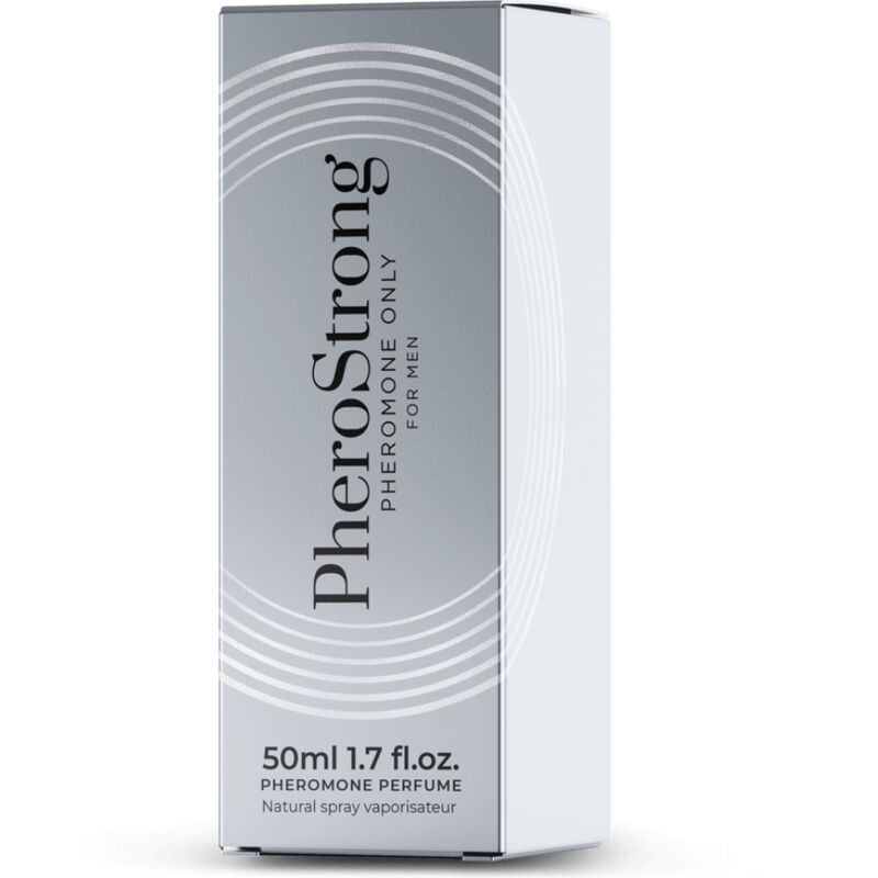 PHEROSTRONG - PROFUMO AI FEROMONI SOLO PER UOMINI 50 ML - PHEROSTRONG - Intimo per le occasioni speciali | The Game Lingerie