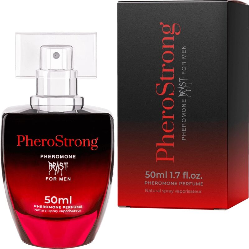 PHEROSTRONG - PROFUMO PREROMONE BEAST PER UOMO 50 ML - PHEROSTRONG - Intimo per le occasioni speciali | The Game Lingerie