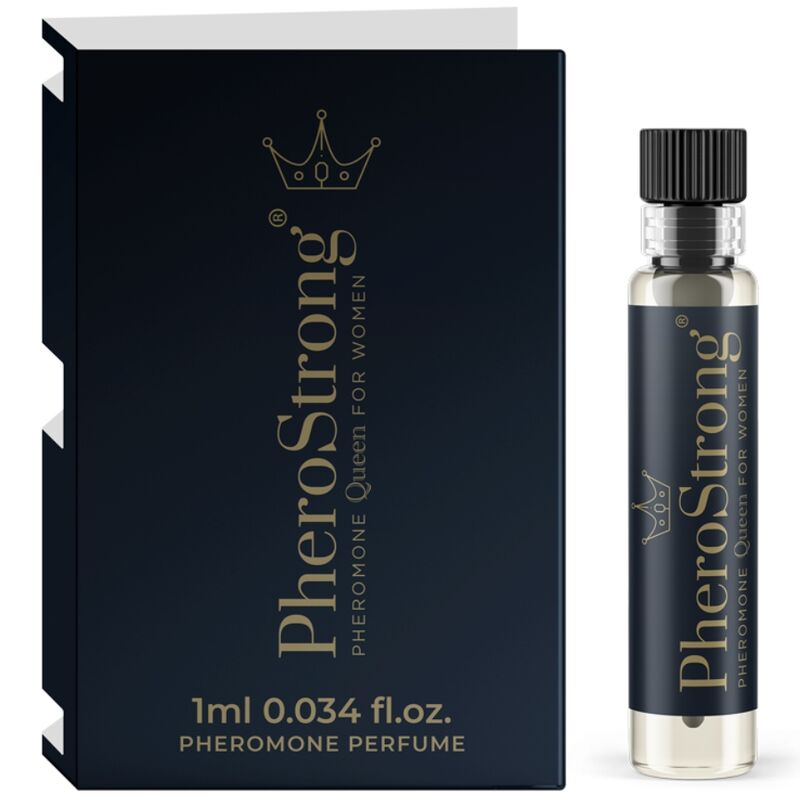PHEROSTRONG - REGINA DEL PROFUMO AI FEROMONI DA DONNA 1 ML - PHEROSTRONG - Intimo per le occasioni speciali | The Game Lingerie