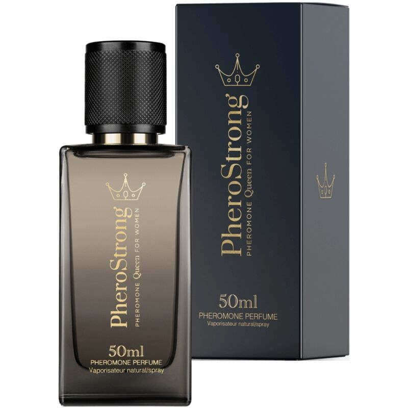 PHEROSTRONG - REGINA DEL PROFUMO AI FEROMONI DA DONNA 50 ML - PHEROSTRONG - Intimo per le occasioni speciali | The Game Lingerie