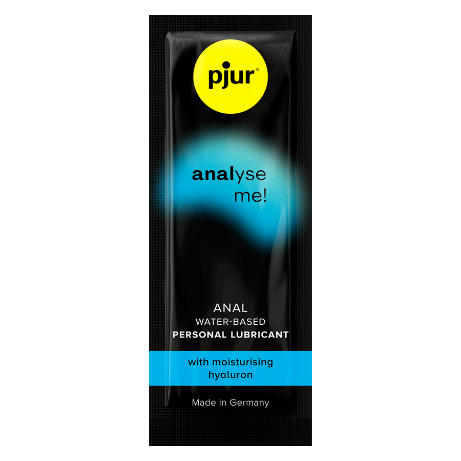 PJUR - ANALYZE ME ANAL ACQUA LUBRIFICANTE 2 ML - PJUR - Intimo per le occasioni speciali | The Game Lingerie