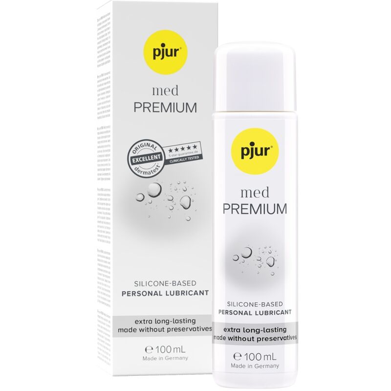 PJUR - LUBRIFICANTE AL SILICONE PREMIUM MED 100 ML - PJUR - Intimo per le occasioni speciali | The Game Lingerie