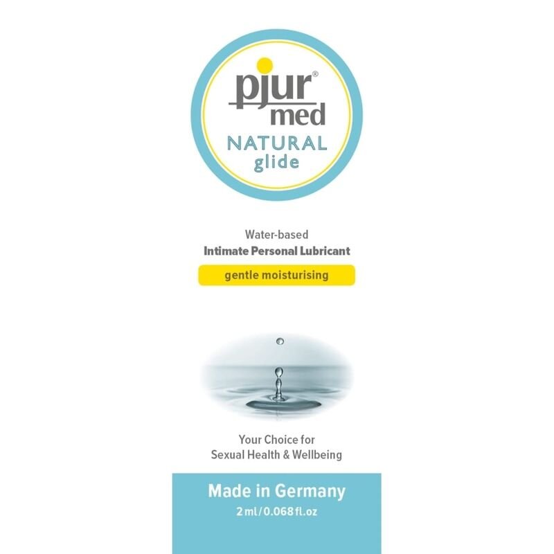 PJUR - MED LUBRIFICANTE NATURALE A BASE ACQUA 2 ML - PJUR - Intimo per le occasioni speciali | The Game Lingerie