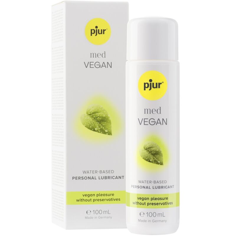 PJUR - MED VEGAN GLIDE LUBRIFICANTE A BASE ACQUA 100 ML - PJUR - Intimo per le occasioni speciali | The Game Lingerie