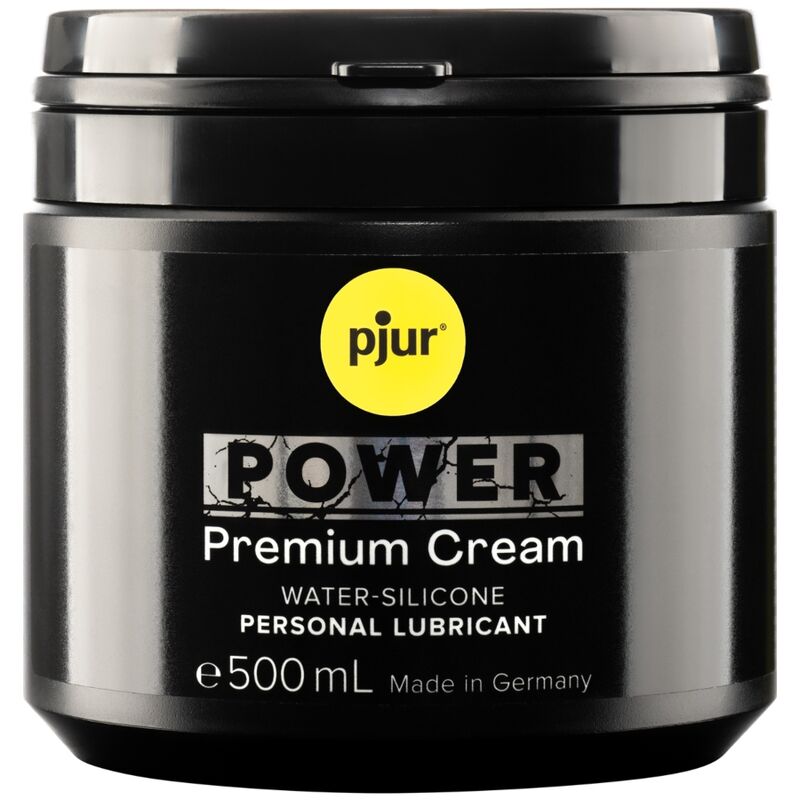 PJUR - POWER PREMIUM CREMA LUBRIFICANTE PERSONALE 500 ML - PJUR - Intimo per le occasioni speciali | The Game Lingerie