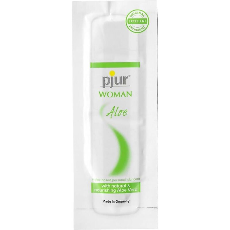PJUR - WOMAN ALOE LUBRIFICANTE A BASE ACQUA 2 ML - PJUR - Intimo per le occasioni speciali | The Game Lingerie