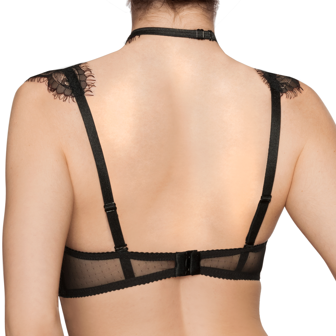 Reggiseno Push Up Idrisa con Girocollo in Pizzo - The Game Lingerie