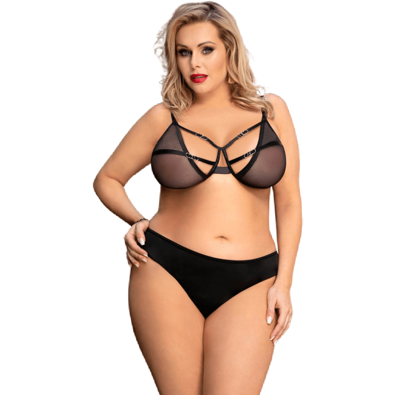 QUEEN LINGERIE - SET DUE PEZZI S/M - QUEEN LINGERIE - Intimo per le occasioni speciali | The Game Lingerie