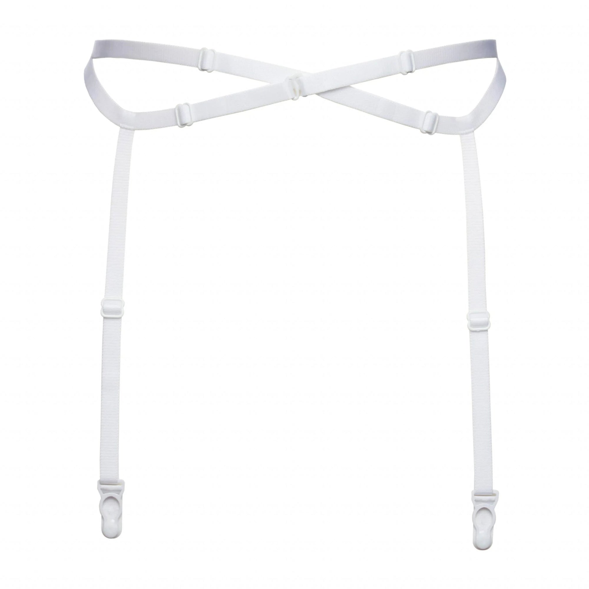 Reggicalze bondage bianco - Flash You and Me - The Game Lingerie