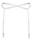 Reggicalze bondage bianco - Flash You and Me - The Game Lingerie