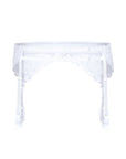 Reggicalze Lagerta in Pizzo Bianco - ROZA LINGERIE - The Game Lingerie
