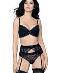 Reggiseno Push Up Lagerta in Pizzo - bianco o nero - ROZA LINGERIE - The Game Lingerie