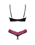 Set Sexy con Reggiseno e Perizoma Aperto Rosenty | Obsessive 185993