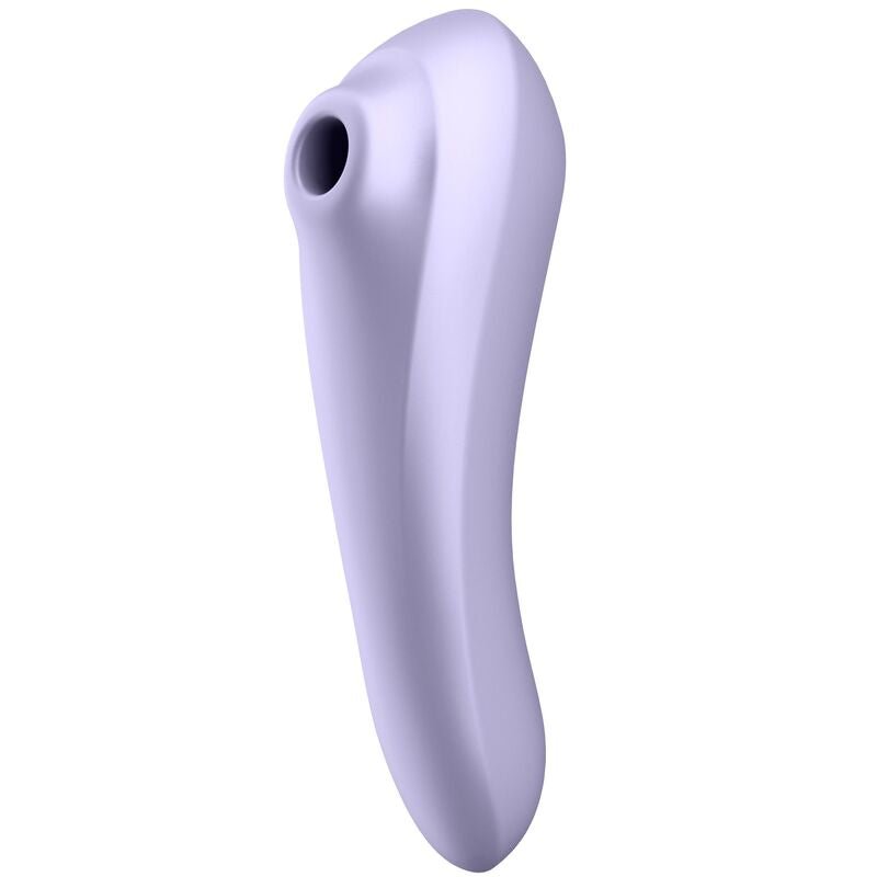 SATISFYER - VIBRATORE DUAL PLEASURE AIR PULSE MAUVE - SATISFYER CONNECT - Intimo per le occasioni speciali | The Game Lingerie