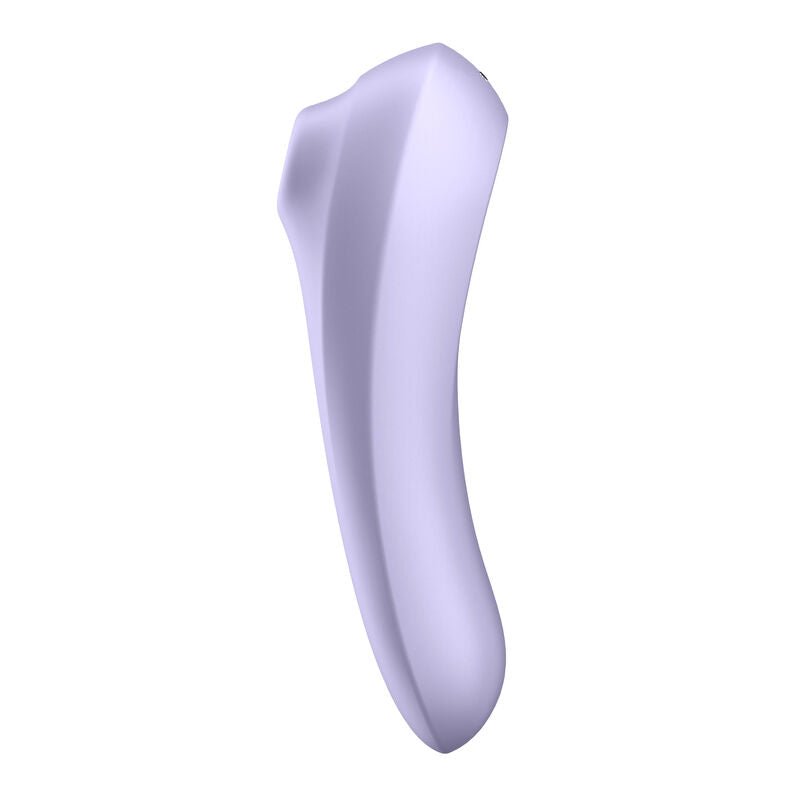 SATISFYER - VIBRATORE DUAL PLEASURE AIR PULSE MAUVE - SATISFYER CONNECT - Intimo per le occasioni speciali | The Game Lingerie