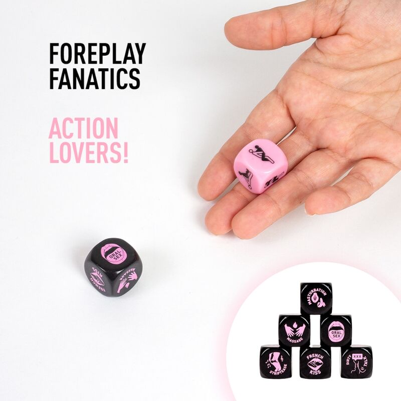SECRET PLAY - GIOCO 2 DICE PRELIMINARI FANATICI - SECRETPLAY 100% GAMES - Intimo per le occasioni speciali | The Game Lingerie
