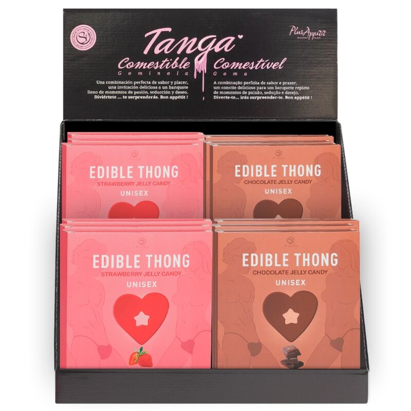 SECRET PLAY - PERIZOMA GOMMOSA ALLA FRAGOLA - SECRETPLAY COSMETIC - Intimo per le occasioni speciali | The Game Lingerie