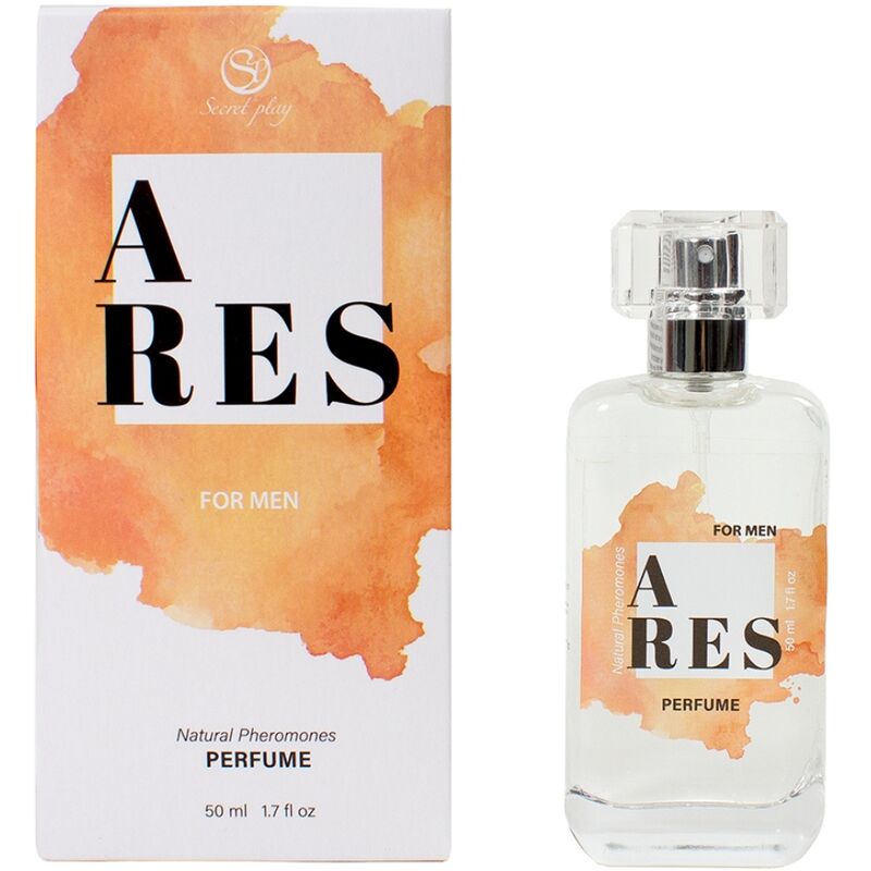 SECRETPLAY - ARES NATURAL PERFUME SPRAY FEROMONI PER UOMO 50 ML - SECRETPLAY COSMETIC - Intimo per le occasioni speciali | The Game Lingerie