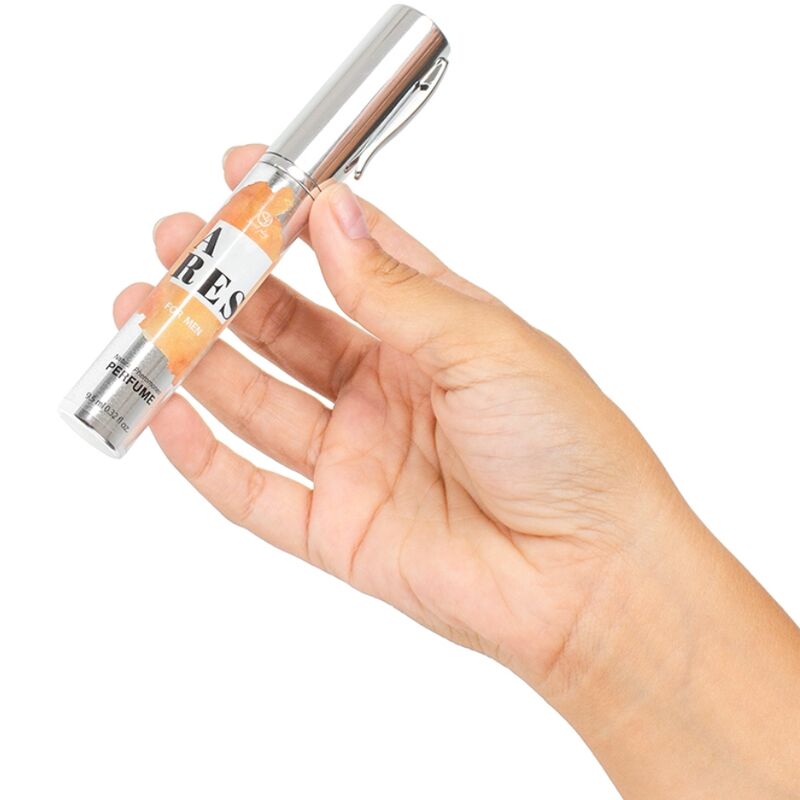 SECRETPLAY - ARES PROFUMO NATURALE FEROMONI FORMATO DA VIAGGIO PER UOMO 10 ML - SECRETPLAY COSMETIC - Intimo per le occasioni speciali | The Game Lingerie